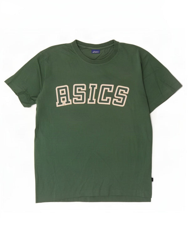 Asics T-Shirt Graphique Homme Petit Vert