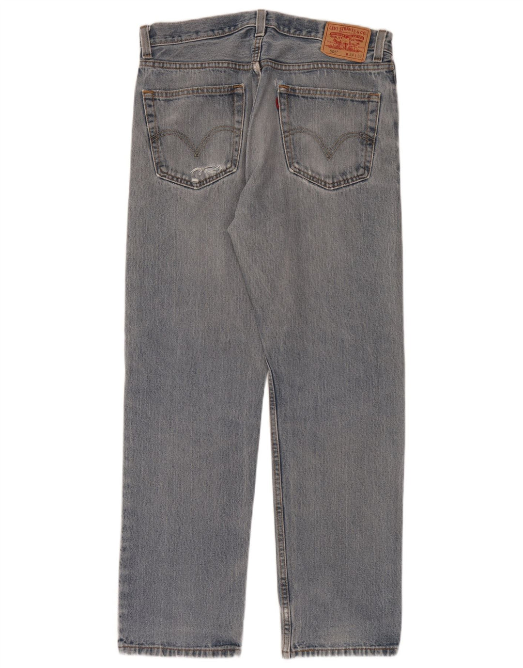 Levi's Jean Droit 505 Homme Bleu W34 L32 Coton