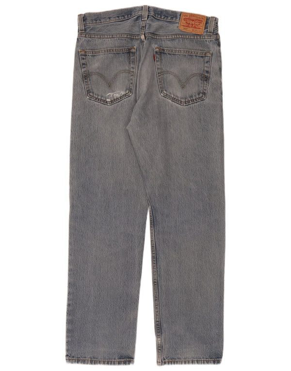 Levi's Jean Droit 505 Homme Bleu W34 L32 Coton