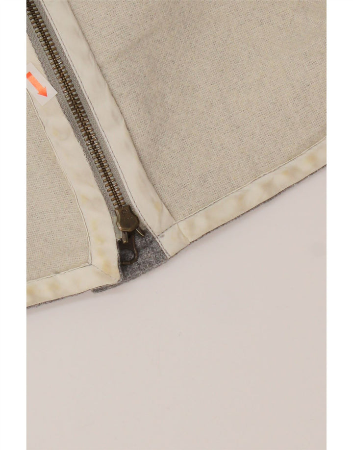 Tommy Hilfiger Manteau à capuche pour femme UK 18 XL Gris Laine