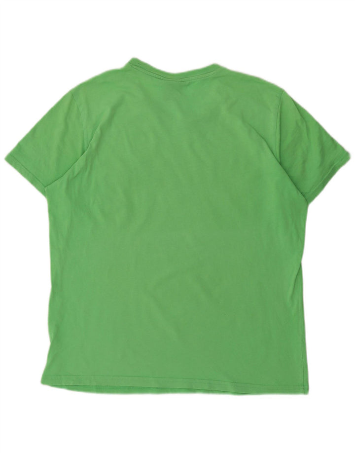 Champion T-Shirt Graphique Homme Vert Moyen
