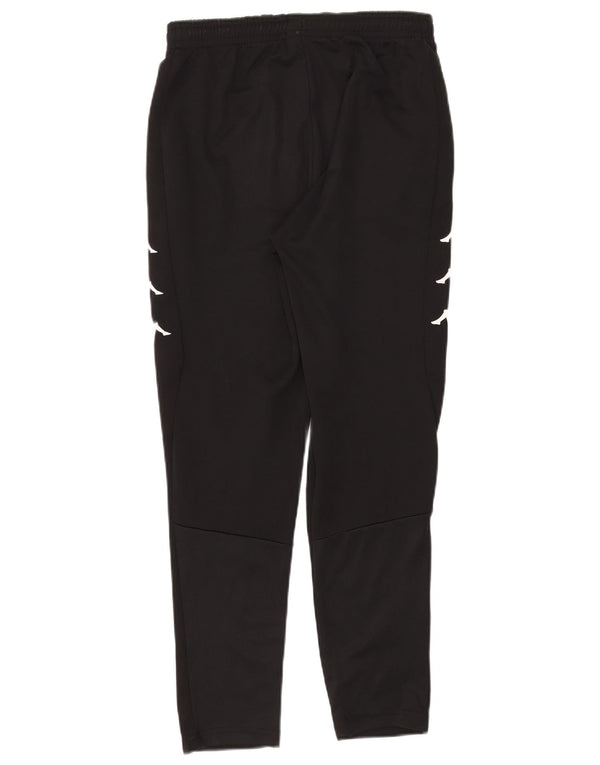 Kappa Pantalon de Survêtement Graphique Homme Noir Moyen Polyester