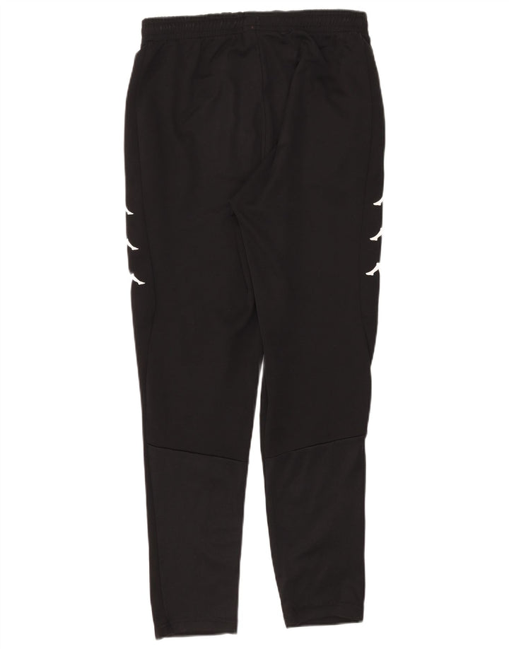 Kappa Pantalon de Survêtement Graphique Homme Noir Moyen Polyester