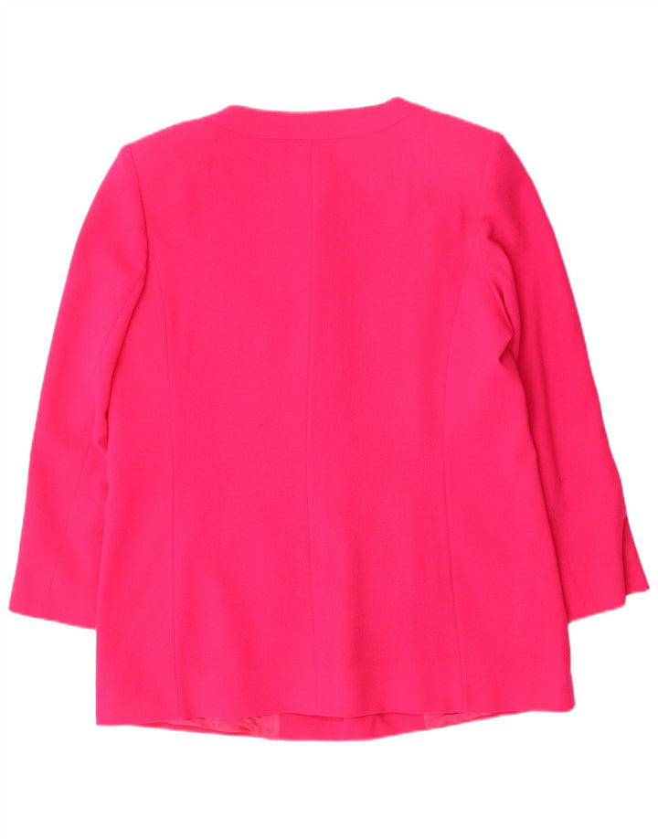 Marina Rinaldi Ensemble jupe 2 pièces 5 boutons pour femme Taille 19 Petit W32 Rose