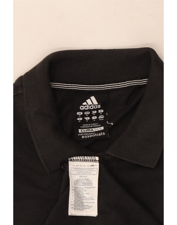 Adidas Polo Clima 365 Homme Noir Moyen Coton
