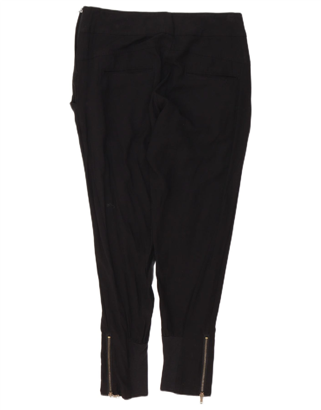 Zara Femme Pantalon Court Slim Moyen W28 L27 Noir