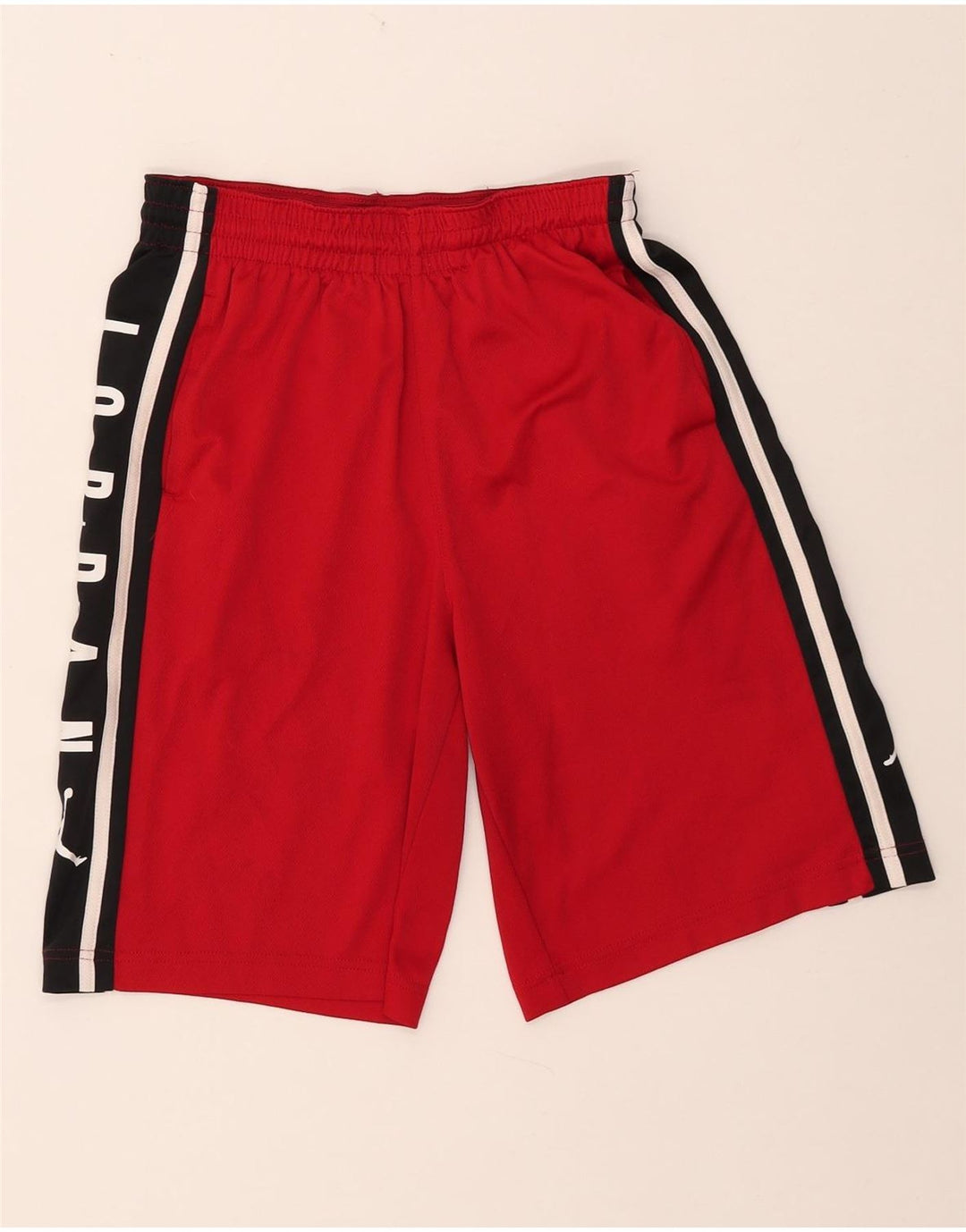 JORDAN Short de sport Dri Fit Graphic pour garçon 13-14 ans XL Rouge Colorblock