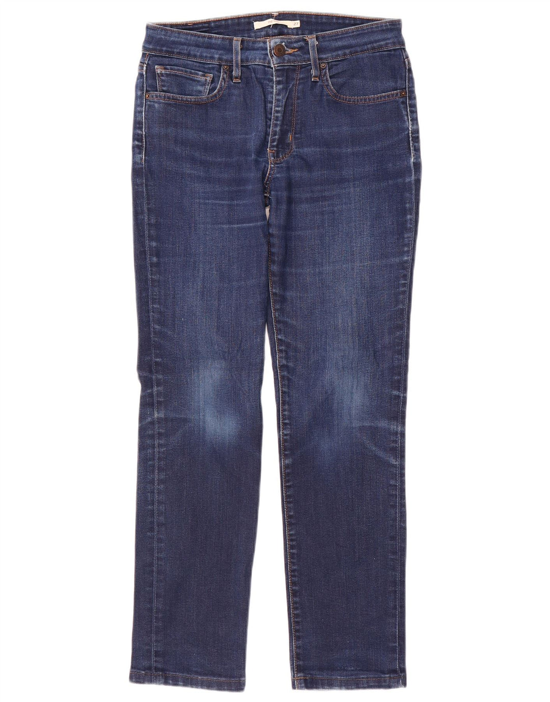 Levi's Jean Slim 712 Femme W27 L27 Bleu Coton