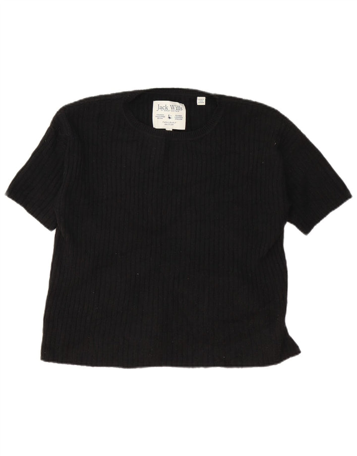 Jack Wills Chemisier pour femme UK 8 Small Noir Polyester