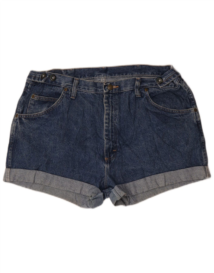 Wrangler Short en jean coupe régulière pour femme W40 2XL Bleu Coton