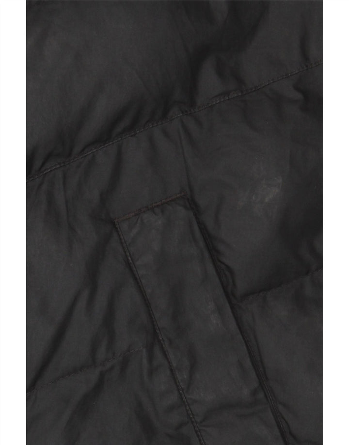 Veste matelassée à capuche Nike garçon 10-11 ans noir moyen polyester