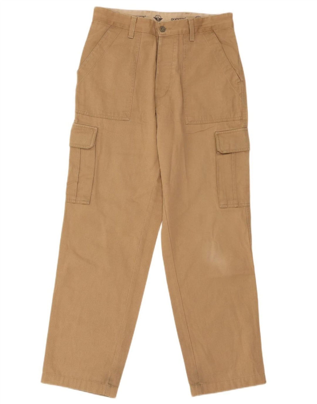 Dockers Pantalon Cargo Droit Homme W31 L30 Marron Coton