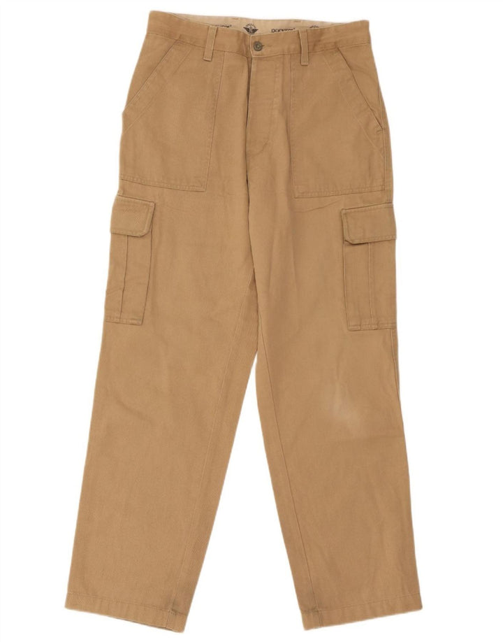 Dockers Pantalon Cargo Droit Homme W31 L30 Marron Coton