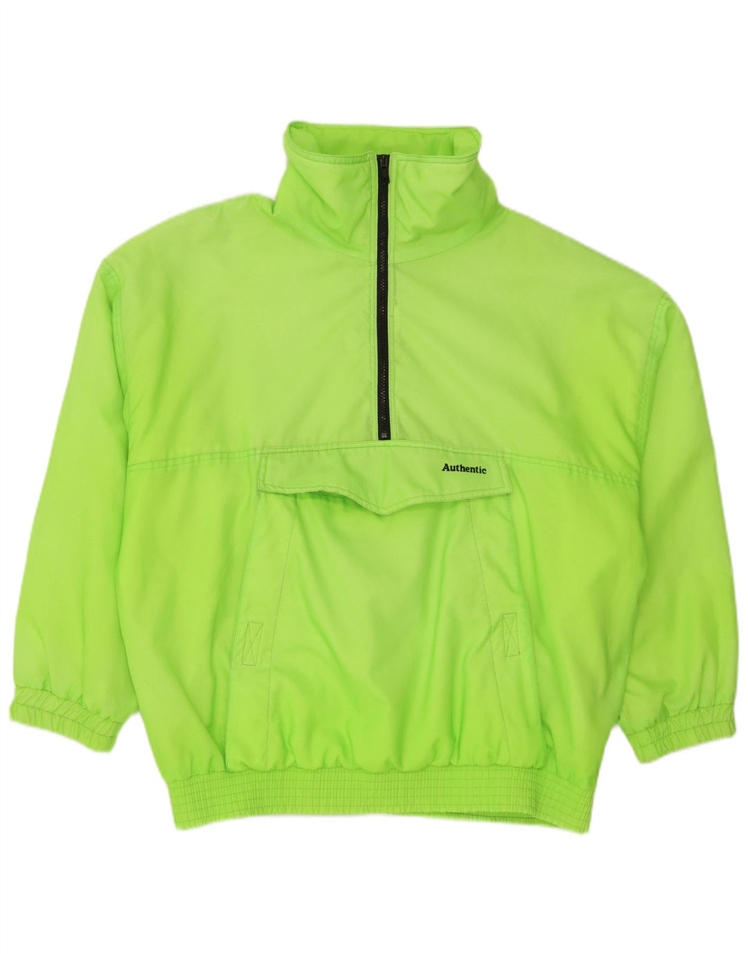 Authentique Veste de Survêtement Anorak Homme UK 38 Polyamide Vert Moyen