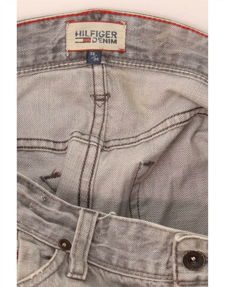Tommy Hilfiger Jean Slim Homme W36 L34 Gris