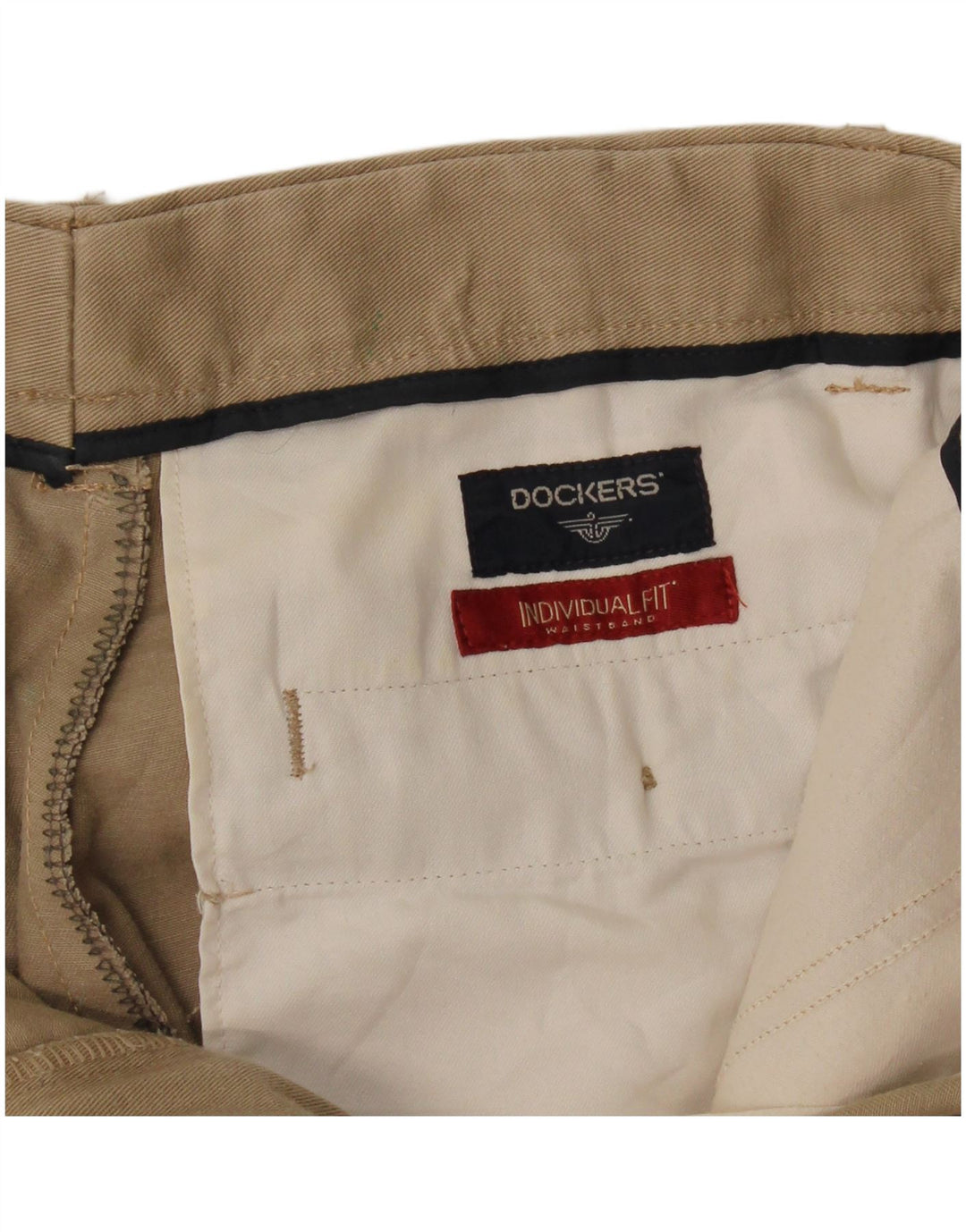 Dockers Pantalon Chino Pegged Homme W27 L30 Kaki