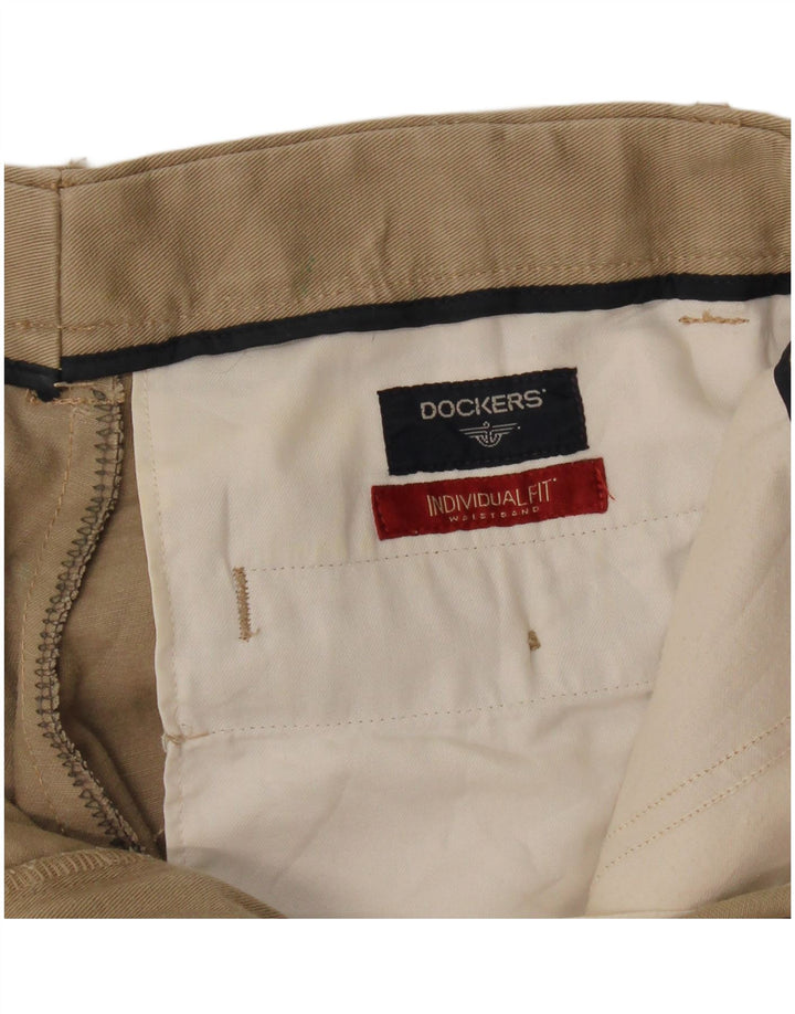 Dockers Pantalon Chino Pegged Homme W27 L30 Kaki