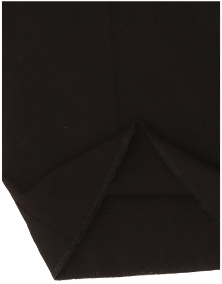 ST. BERNARD Pantalon décontracté droit taille haute pour femme W28 L35 Noir