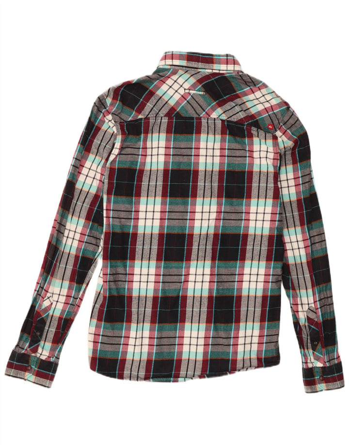 Quiksilver Chemise Mid Fit Flanelle Homme Carreaux Multicolores Moyens