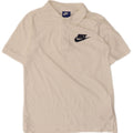 Polo Nike Garçon 10-11 ans Coton Blanc Moyen