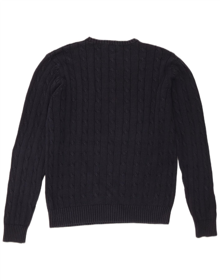 Marks & Spencer Pull à Col Rond Blue Harbor Homme Bleu Marine Moyen