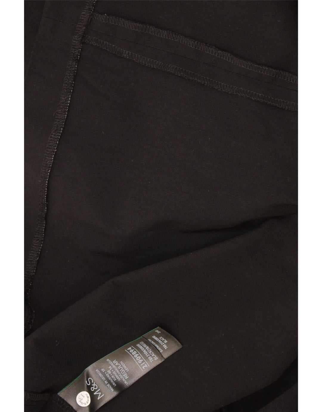 Marks & Spencer Robe sans bretelles pour femme UK 18 XL Viscose noire