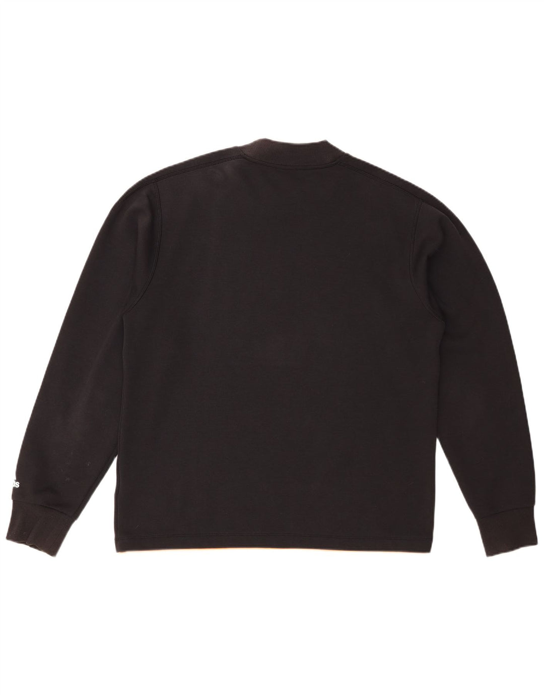 ADIDAS Sweat-shirt graphique pour hommes Grand coton noir