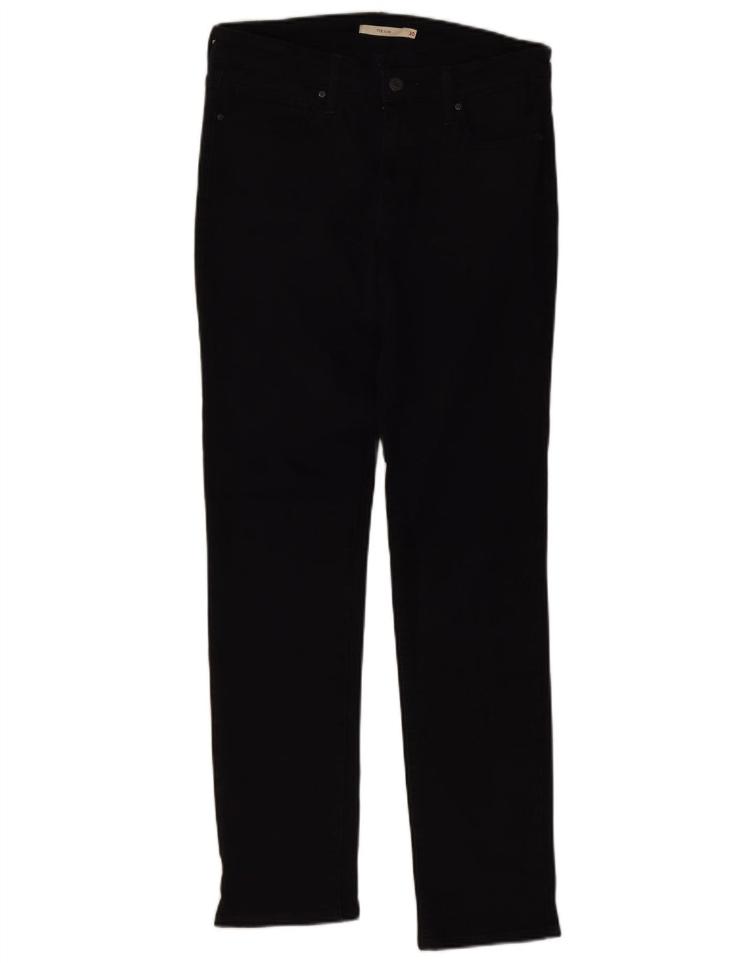 Levi's Jean Slim 712 Femme W30 L32 Coton Noir