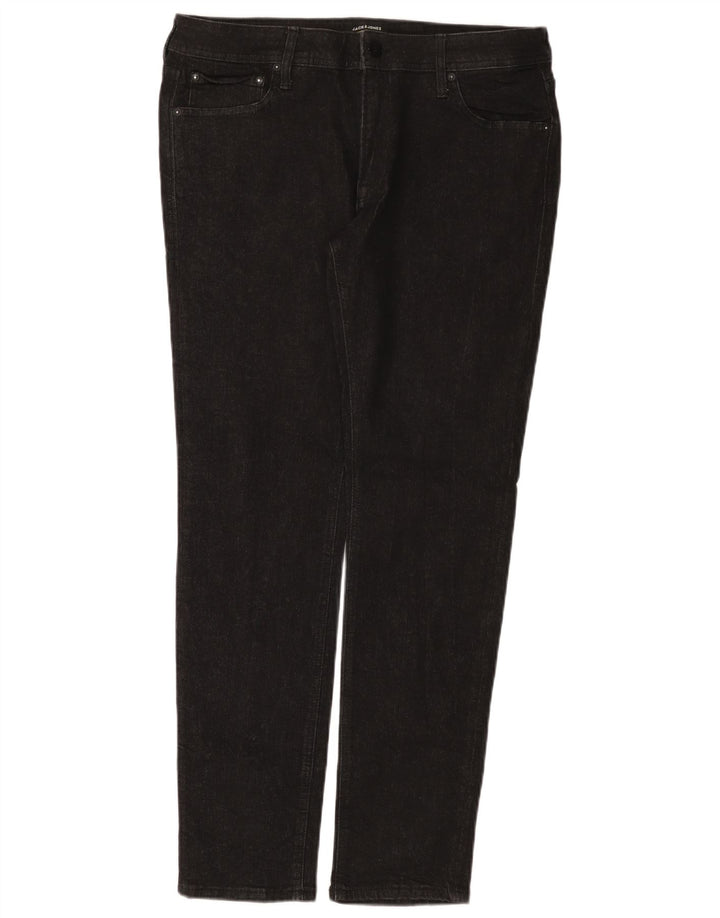 Jack & Jones Jean Slim Homme W36 L32 Noir Coton