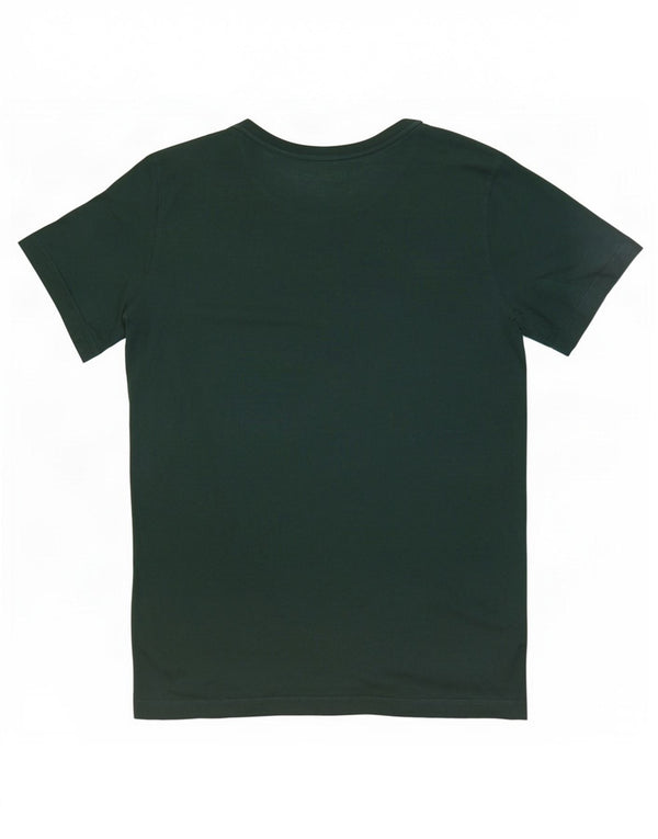 Puma T-Shirt Graphique Homme Petit Vert Coton