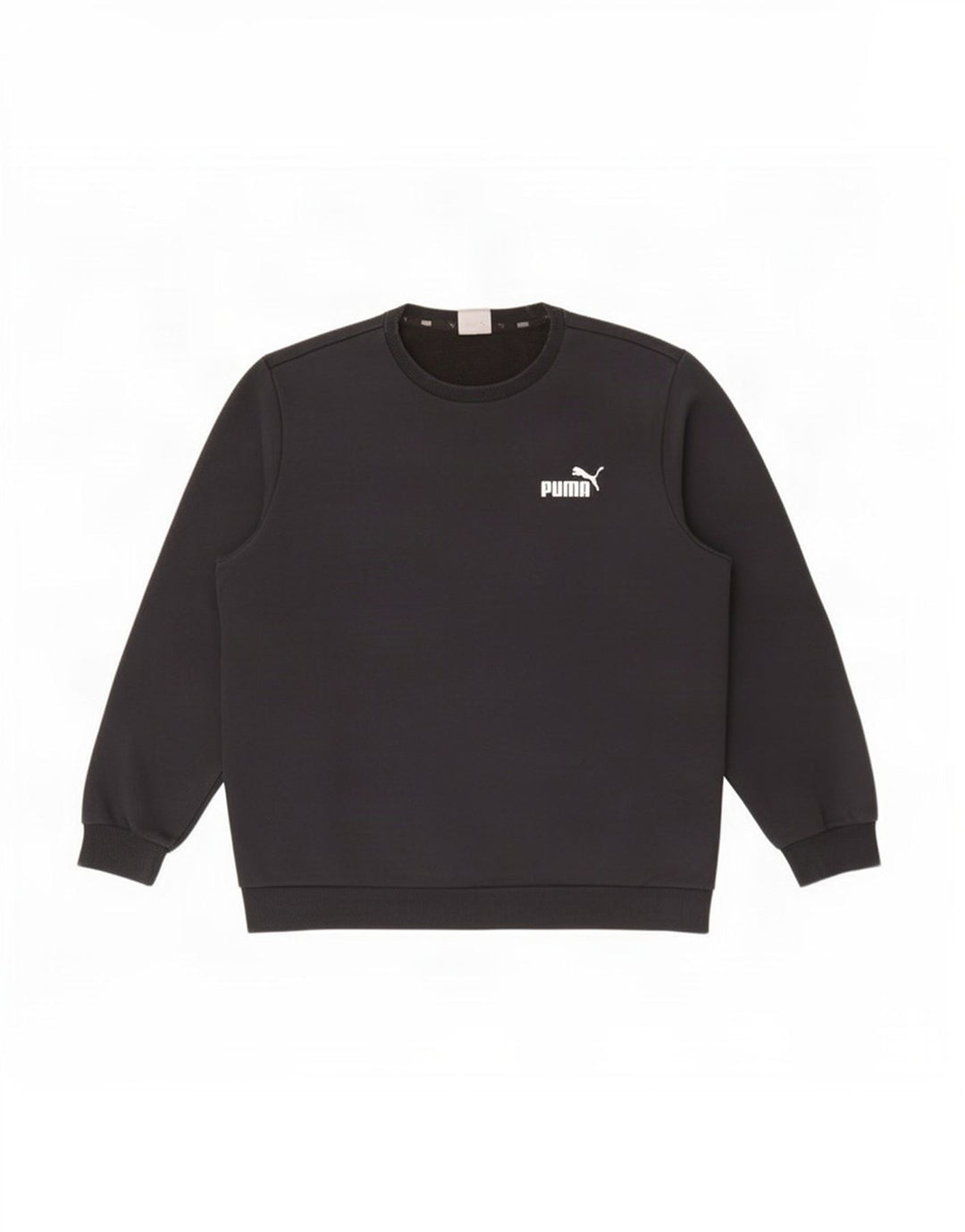 Puma Sweat-shirt pour homme en coton noir Taille L