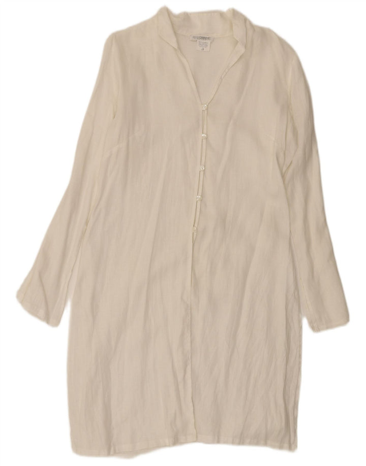 Naracamicie Robe chemise pour femme UK 12 Blanc moyen