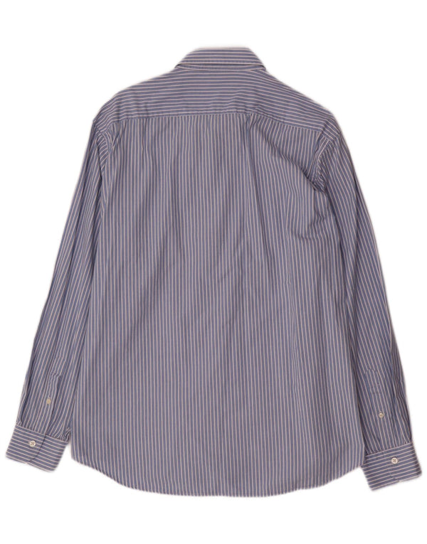 Carrera Chemise Homme 2XL Bleu Rayé Coton