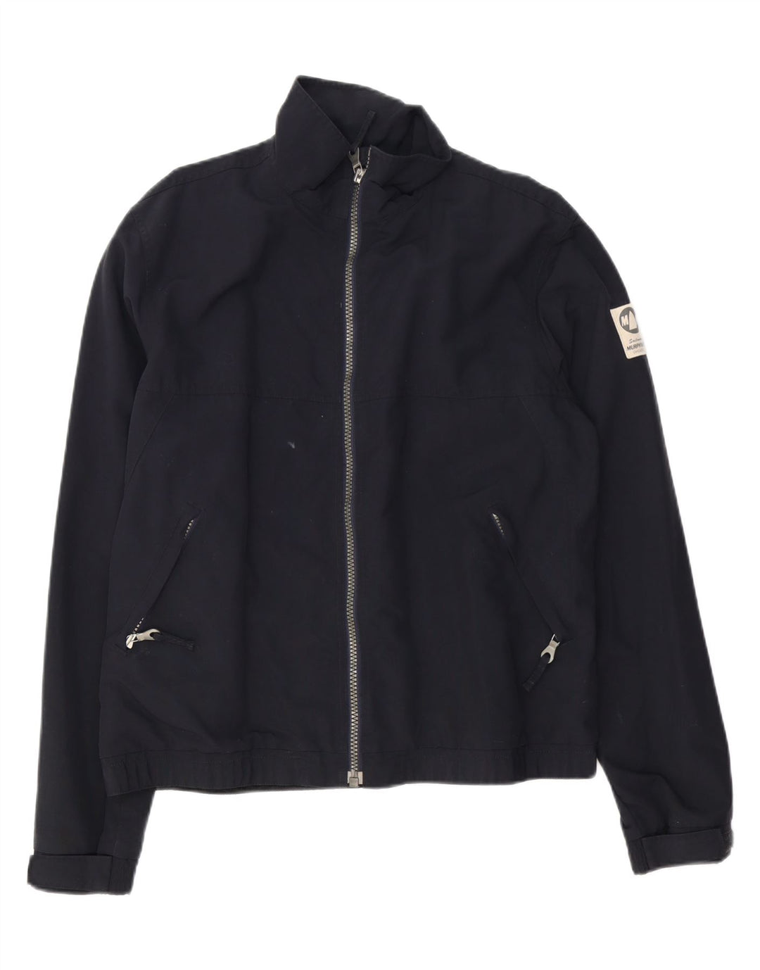 Murphy & Nye Veste Bomber Homme UK 40 Large Bleu Marine Polyester