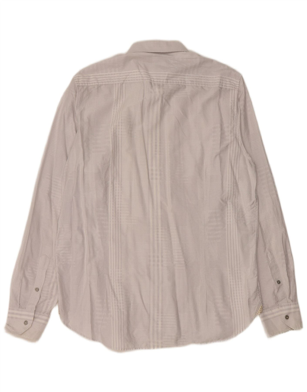 Ted Baker Chemise Homme Taille 16,5 Grand Coton Vichy Gris