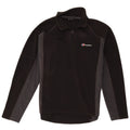 Berghaus Pull Polaire à Col Zippé Homme Noir Moyen Colourblock