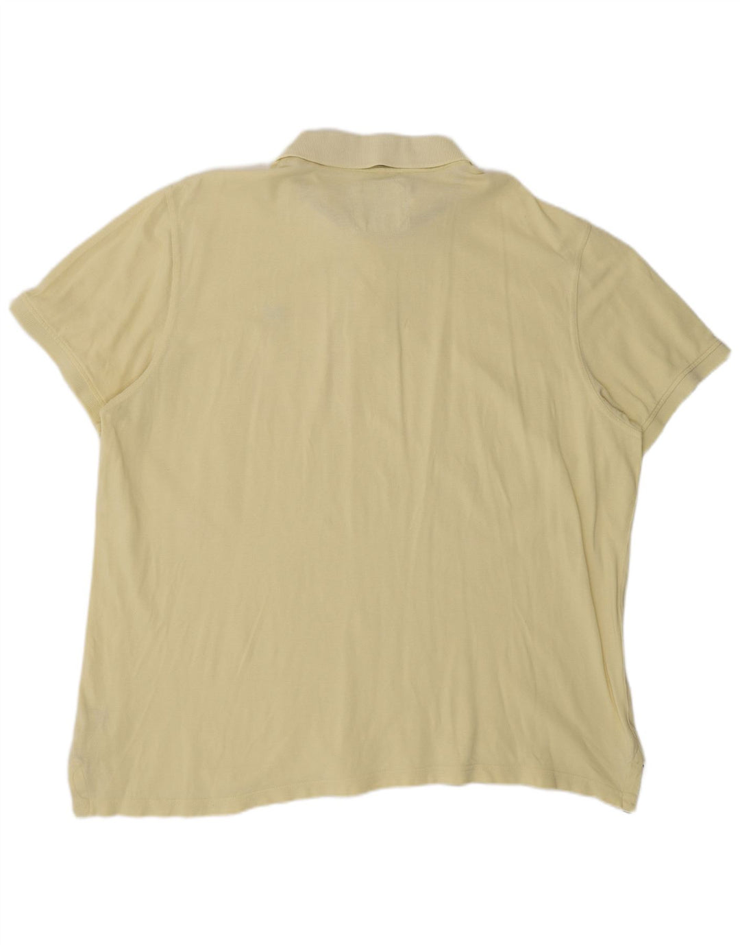 Crew Clothing Polo Homme 2XL Jaune Coton