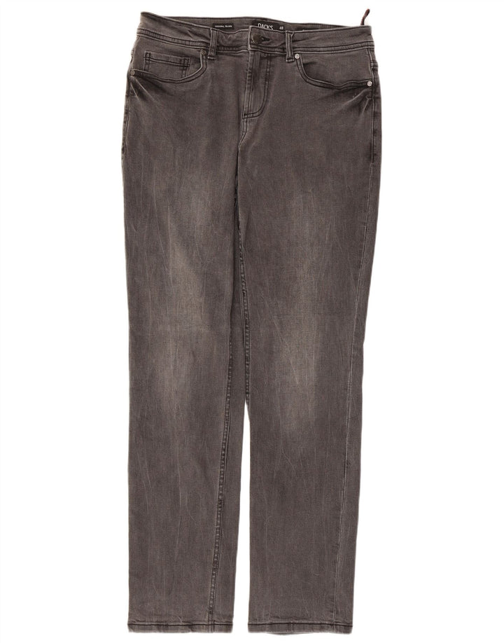 Dack's Jean droit homme IT 48 Medium W32 L31 gris coton
