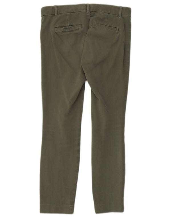 Gap Pantalon décontracté slim pour femme UK 4 XS W30 L26 Vert Coton