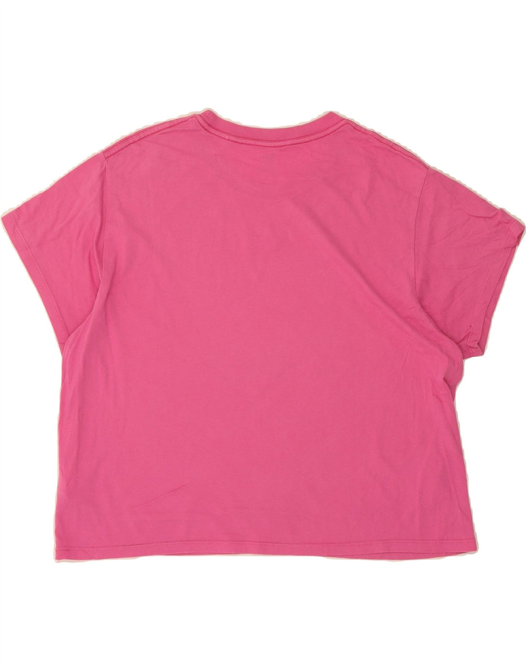 LEVI'S Womens Oversized T-Shirt Top UK 16 Large Pink Cotton Vintage Levi's and Second-Hand Levi's from Messina Hembry 