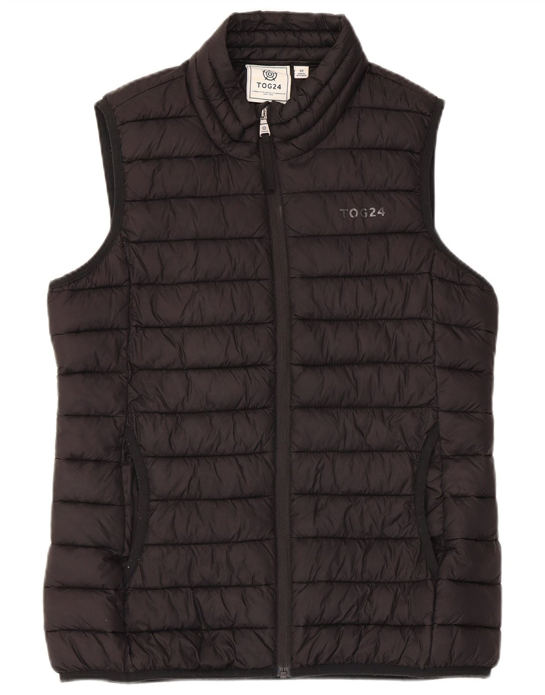 TOG 24 Gilet rembourré pour femme UK 12 Polyester noir moyen