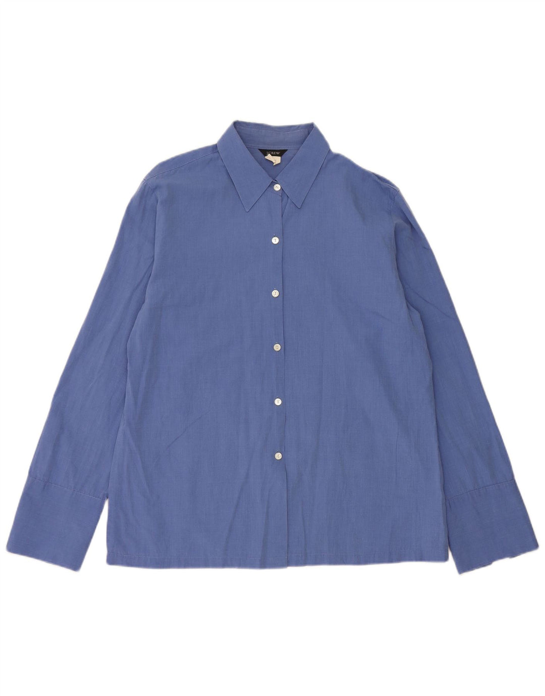 J. Crew Chemise Femme UK 14 Coton Bleu Moyen