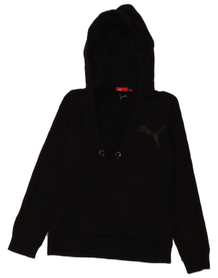Puma Pull à capuche pour femme UK 10 Small Noir