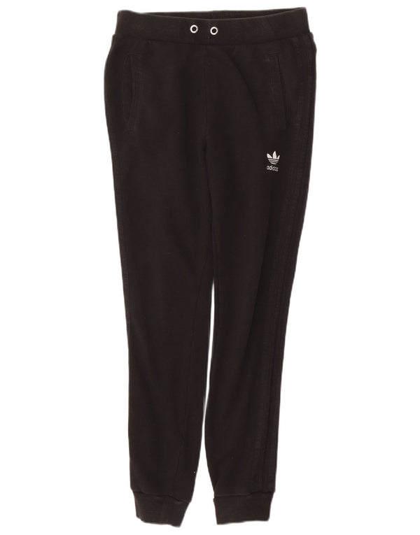 Adidas Pantalon de survêtement pour femme Joggers UK 12 Gris moyen Coton