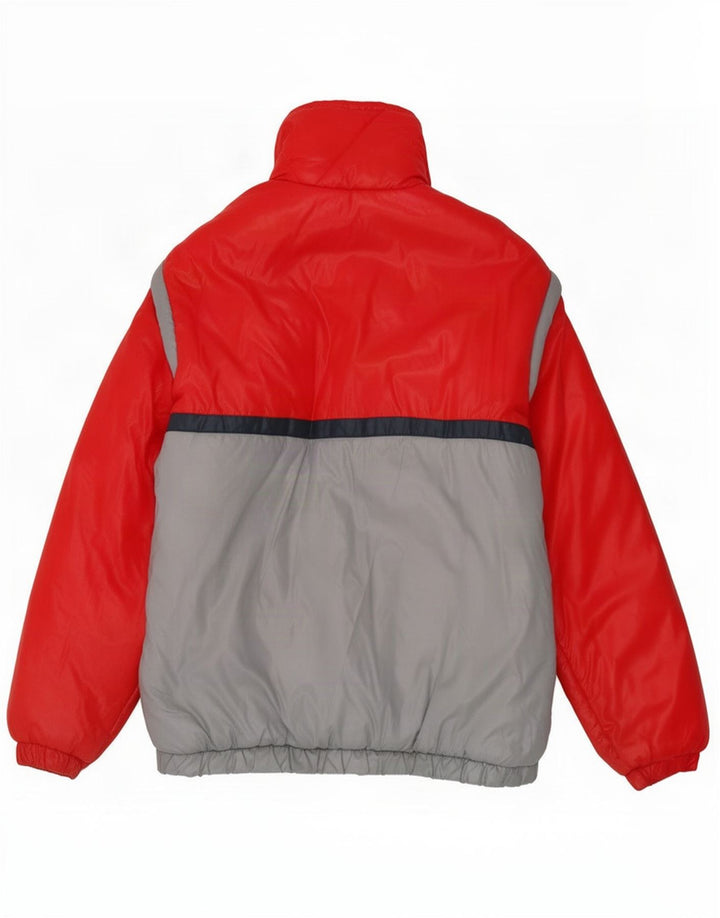 Gerry Veste matelassée à capuche pour homme EU 48 Rouge moyen Colourblock