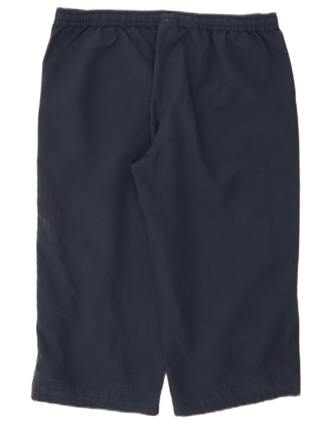 Reebok Bermuda Sport Short Femme UK 14 Large Bleu Marine Polyester