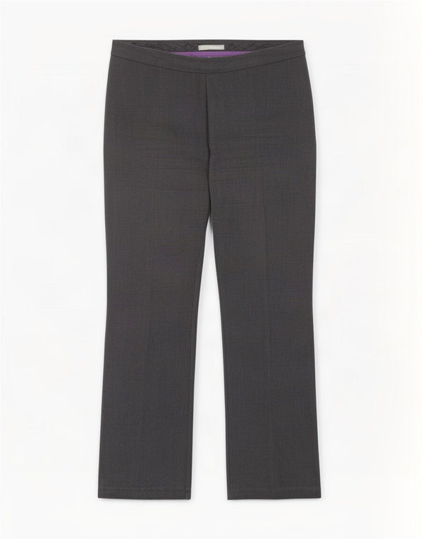 Marks & Spencer Pantalon décontracté bootcut pour femme UK 16 Large W36 L33 Gris
