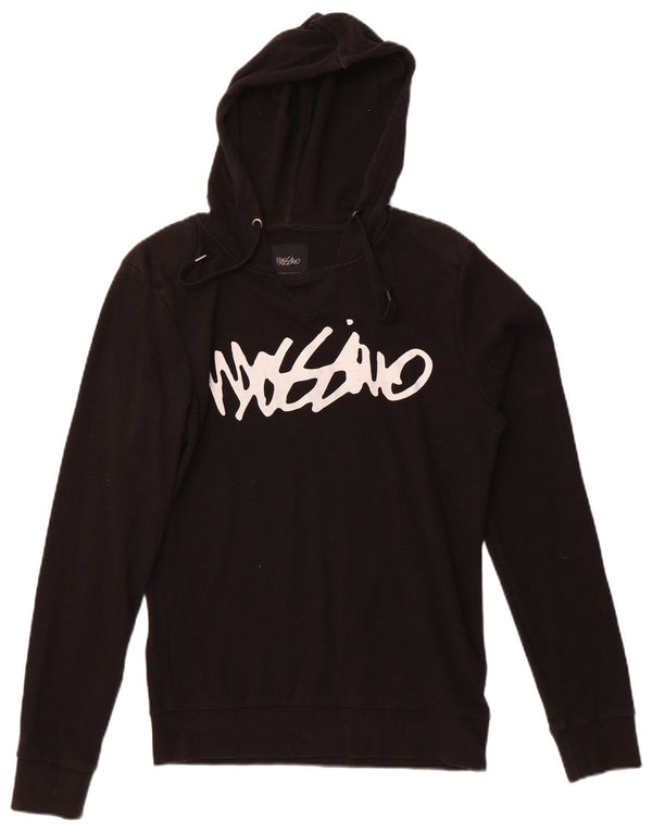 Mossimo Haut à capuche graphique à manches longues pour homme Noir moyen
