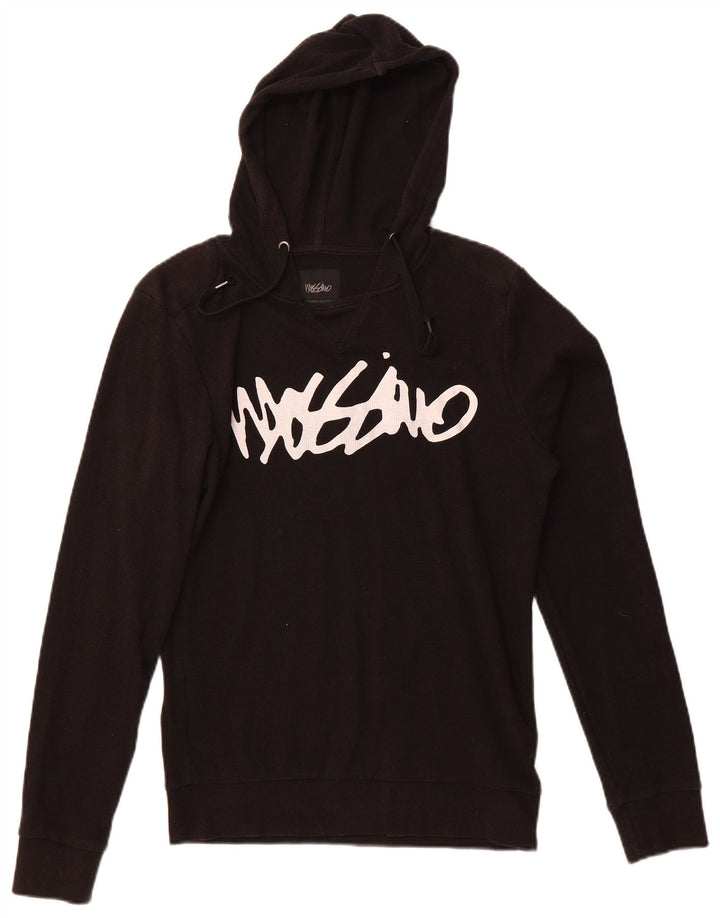 Mossimo Haut à capuche graphique à manches longues pour homme Noir moyen