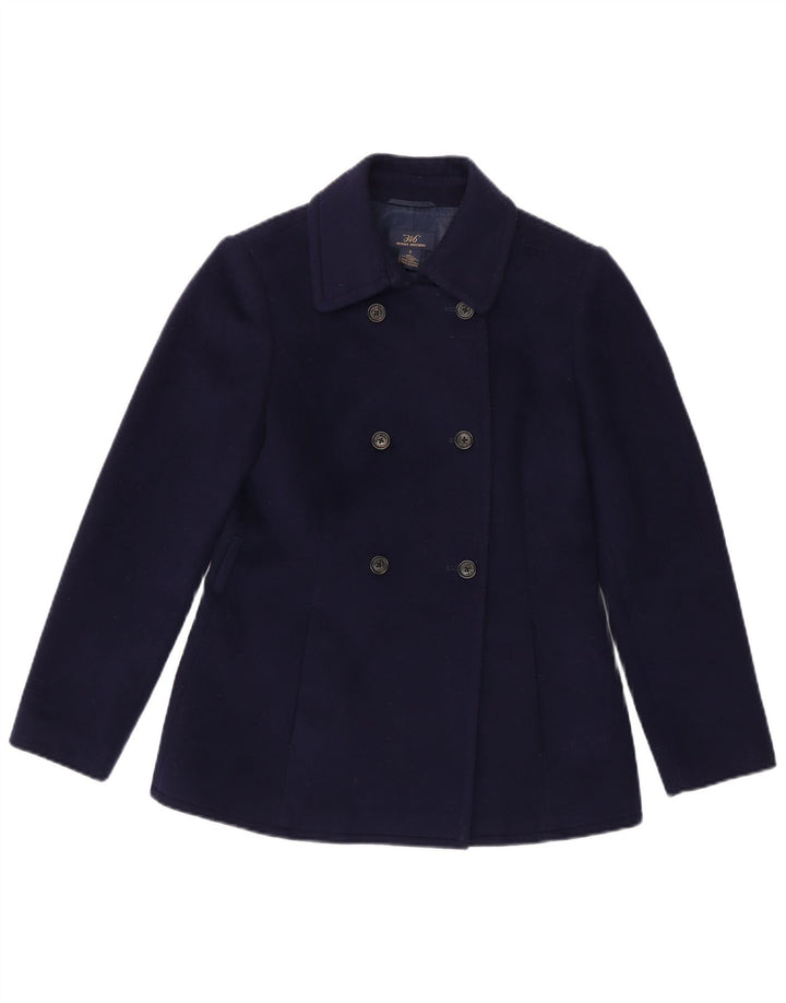 Brooks Brothers Caban Femme US 2 XS Bleu Marine Laine